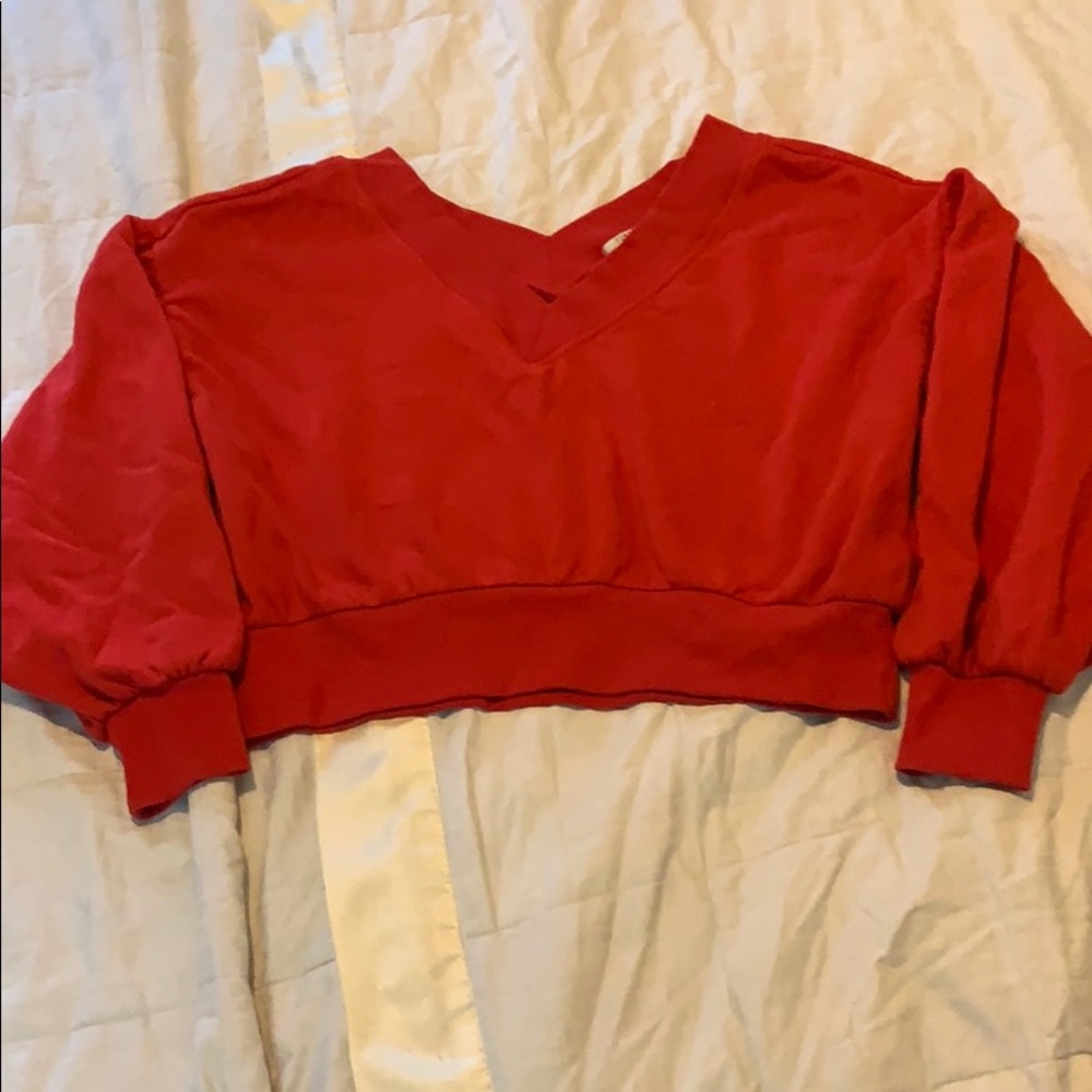 Long sleeve Crop Top